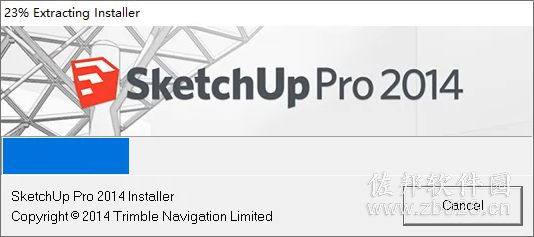 Sketchup2014安装教程
