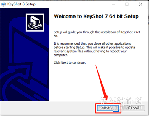 keyshot 8.0中文版安装教程