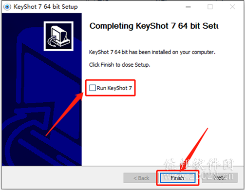keyshot 7.2安装教程