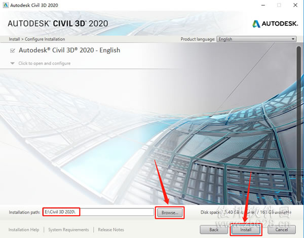 Civil 3D 2020安装教程