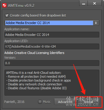 Media Encoder cc2014安装教程