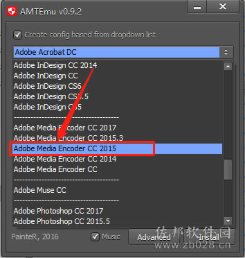 Media Encoder cc2015安装教程