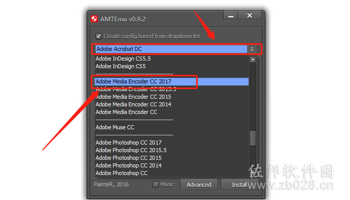 Media Encoder cc2018安装教程